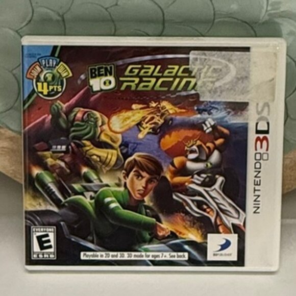 NINTENDO Ben 10 Galactic Racing Cartridge, Case and Instruction Booklet
